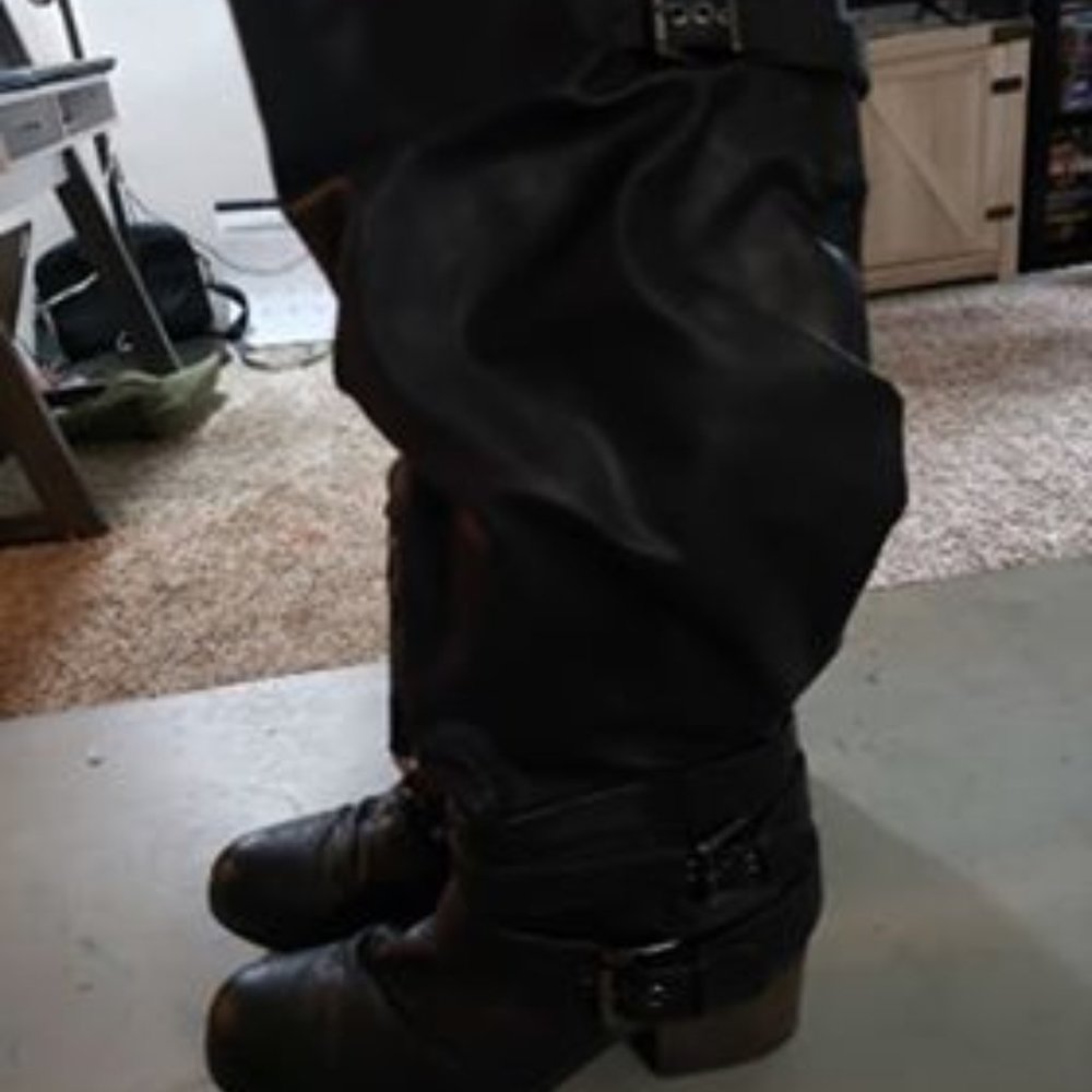 Knee high boots